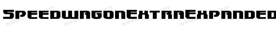 SpeedwagonExtraExpanded-y9Y5字体转换 SpeedwagonExtraExpanded-y9Y5字体转换