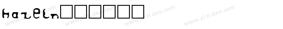 HAZELN字体转换