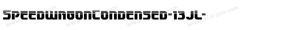 SpeedwagonCondensed-13jL字体转换 SpeedwagonCondensed-13jL字体转换