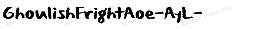 GhoulishFrightAoe-AyL字体转换