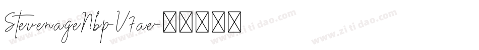 StevenageNbp-V7ae字体转换