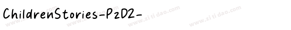 ChildrenStories-PzDZ字体转换