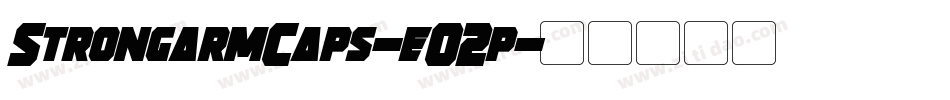 StrongarmCaps-eO2p字体转换