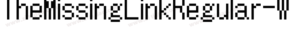 TheMissingLinkRegular-WBqA字体转换