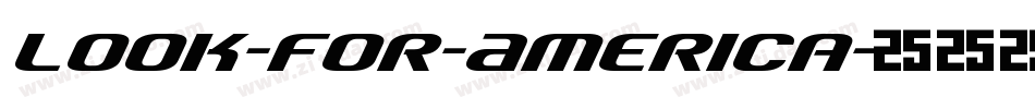 Look-for-America字体转换