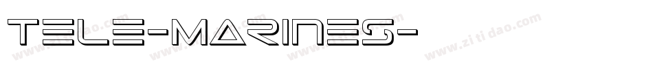Tele-Marines字体转换