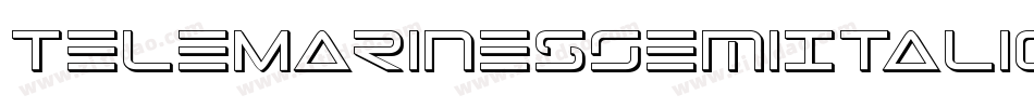 TeleMarinesSemiItalic-0eM9字体转换 TeleMarinesSemiItalic-0eM9字体转换