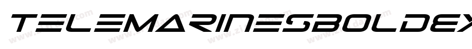TeleMarinesBoldExpanded-7xdA字体转换 TeleMarinesBoldExpanded-7xdA字体转换