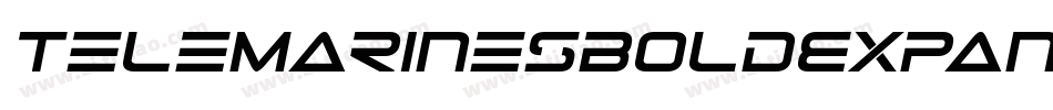TeleMarinesBoldExpanded-7xdA字体转换 TeleMarinesBoldExpanded-7xdA字体转换