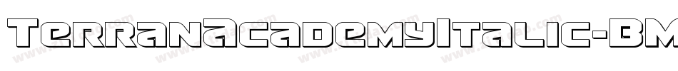 TerranAcademyItalic-BMLB字体转换