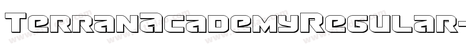 TerranAcademyRegular-RWpV字体转换
