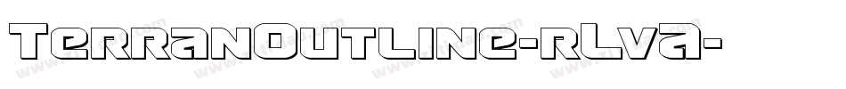 TerranOutline-rLvA字体转换