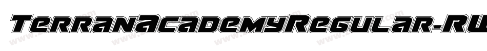 TerranAcademyRegular-RWpV字体转换
