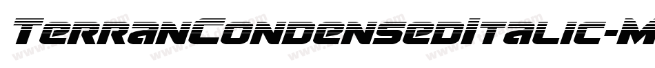 TerranCondensedItalic-MgAp字体转换 TerranCondensedItalic-MgAp字体转换