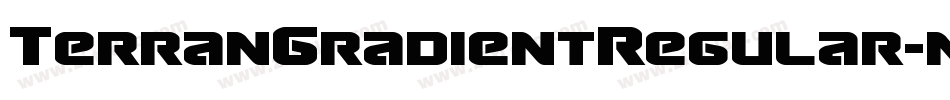 TerranGradientRegular-n7AY字体转换