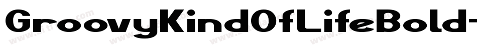 GroovyKindOfLifeBold-7GjD字体转换
