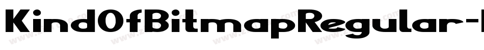 KindOfBitmapRegular-Bdpw字体转换