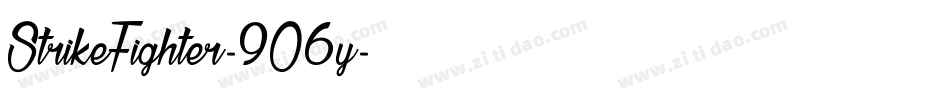 StrikeFighter-9O6y字体转换