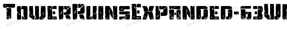 TowerRuinsExpanded-63WM字体转换