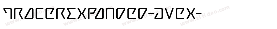 TracerExpanded-AVex字体转换