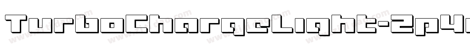 TurboChargeLight-2p4e字体转换