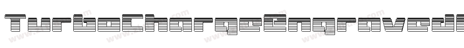 TurboChargeEngravedItalic-yW0e字体转换