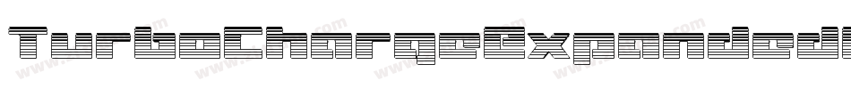TurboChargeExpandedItalic-lvP0字体转换