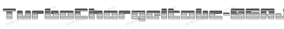 TurboChargeItalic-8GRJ字体转换