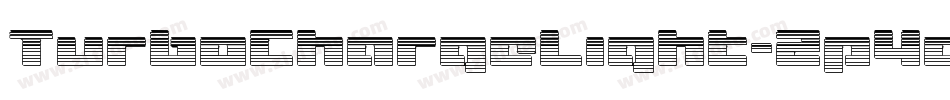 TurboChargeLight-2p4e字体转换