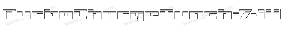 TurboChargePunch-7JYB字体转换