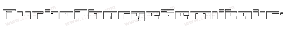 TurboChargeSemiItalic-dR3x字体转换