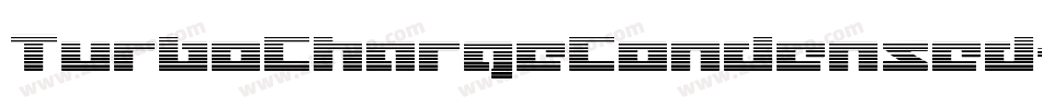 TurboChargeCondensed-za04字体转换