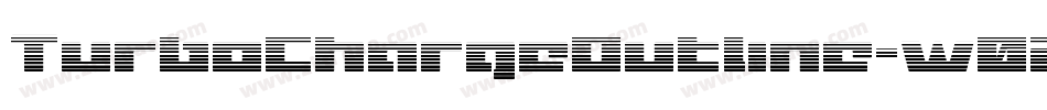 TurboChargeOutline-w02w字体转换