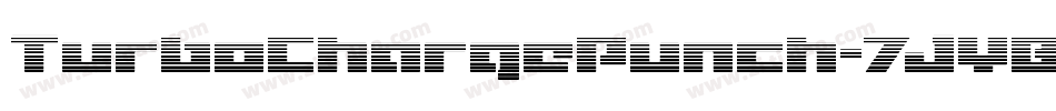 TurboChargePunch-7JYB字体转换
