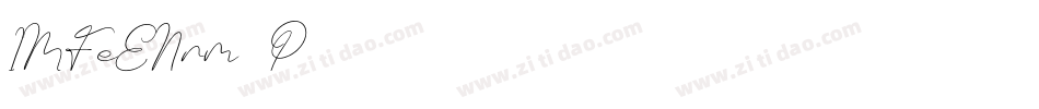 IMFeENrm28P字体转换