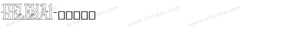 Helena1字体转换
