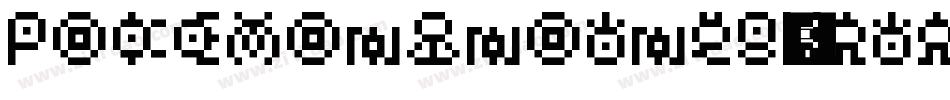 PokemonUnownGb-YAWa字体转换