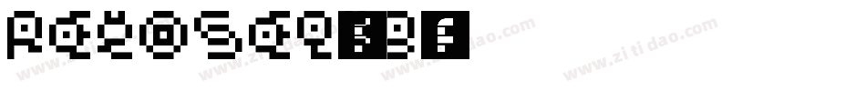 Regosel-18gB字体转换