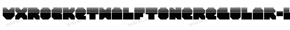 VxRocketHalftoneRegular-l1Y0字体转换