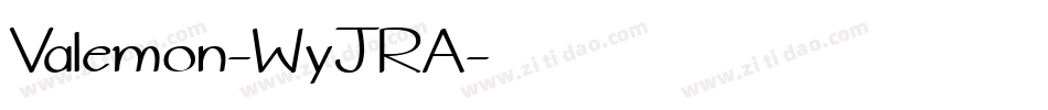 Valemon-WyJRA字体转换