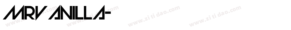 MrVanilla字体转换