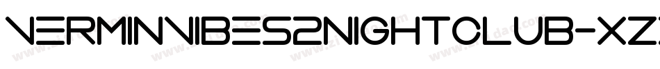 VerminVibes2Nightclub-XzzP字体转换