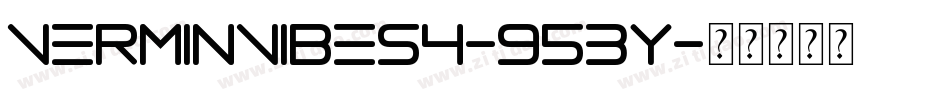 VerminVibes4-953y字体转换