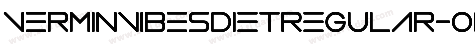 VerminVibesDietRegular-ODOP字体转换