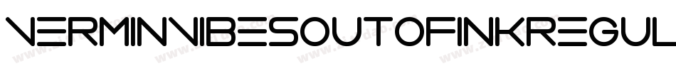 VerminVibesOutOfInkRegular-nOrP字体转换