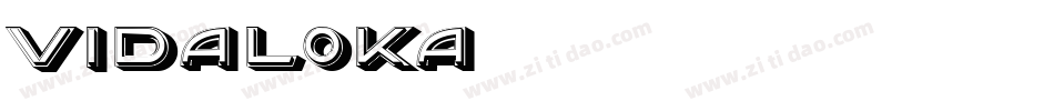Vidaloka字体转换