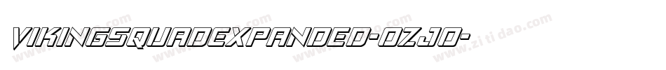 VikingSquadExpanded-ozjo字体转换 VikingSquadExpanded-ozjo字体转换