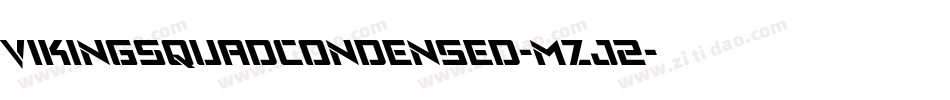 VikingSquadCondensed-mzj2字体转换