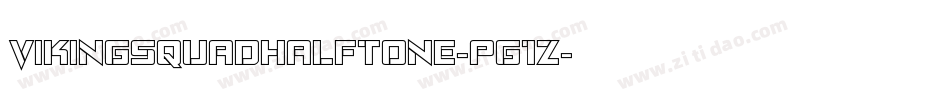 VikingSquadHalftone-Pg1Z字体转换