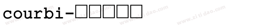 courbi字体转换